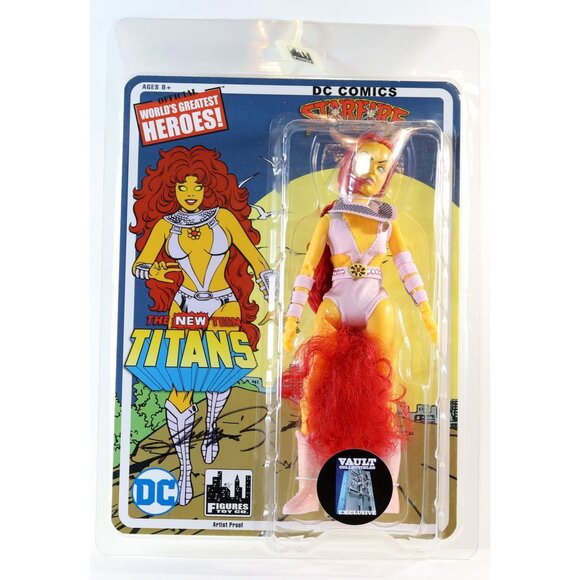 The New Teen Titans STARFIRE Greatest Heroes Retro 8" Artist Proof SIGNED - Picture 1 of 8